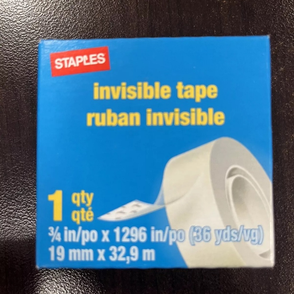 Staples Invisible Tape